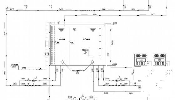 4层大型社区小学建筑群给排水消防CAD施工图纸（甲级设计院） - 3