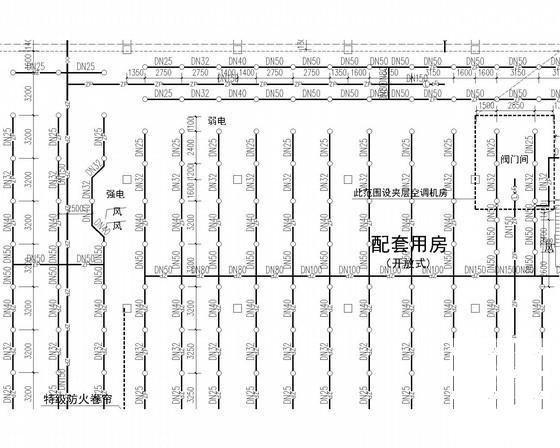 市民广场地下空间给排水消防CAD施工图纸 - 2