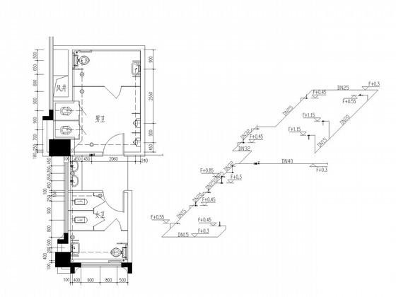 14层办公商务综合楼给排水消防CAD施工图纸（甲级设计院15年最新设计） - 4