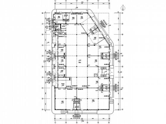 3层农贸市场及地下车库给排水消防CAD施工图纸（甲级设计院） - 1