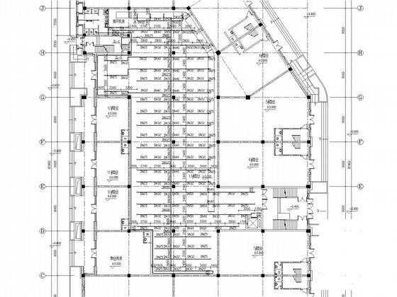 3层农贸市场及地下车库给排水消防CAD施工图纸（甲级设计院） - 4