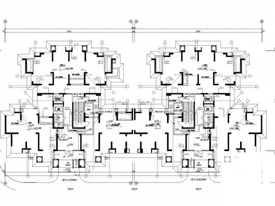 带商高层住宅楼给排水消防CAD施工图纸 - 1