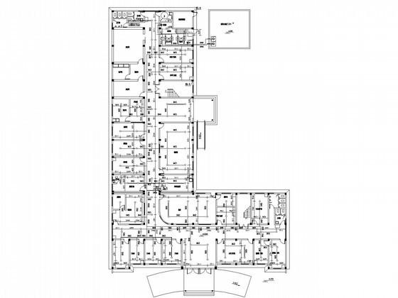 3层县卫生院给排水消防CAD施工图纸 - 2