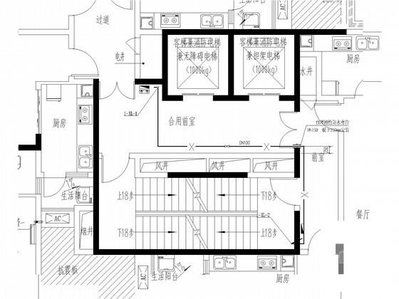 二类公建及一类住宅给排水消防CAD施工图纸（新规范）(自动喷水灭火系统) - 3