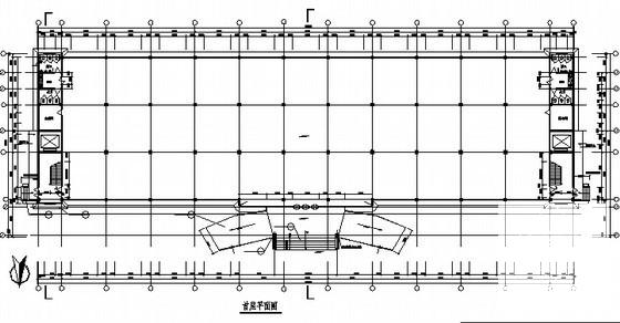 国际投资公司6层厂房建筑扩初图纸（高25.7米） - 2