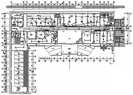 地上8层医院大楼电气CAD施工图纸（一级负荷）(高压配电系统) - 1