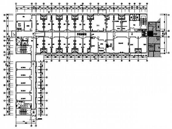 地上8层医院大楼电气CAD施工图纸（一级负荷）(高压配电系统) - 2