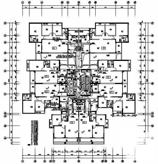 18层大厦电气CAD施工图纸（人防）(节能设计说明) - 2