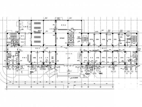 7层门诊住院综合楼给排水消防CAD施工图纸(自喷系统原理图) - 1