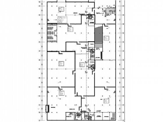 地下车库及附属配套用房给排水消防CAD施工图纸(自喷系统原理图) - 1