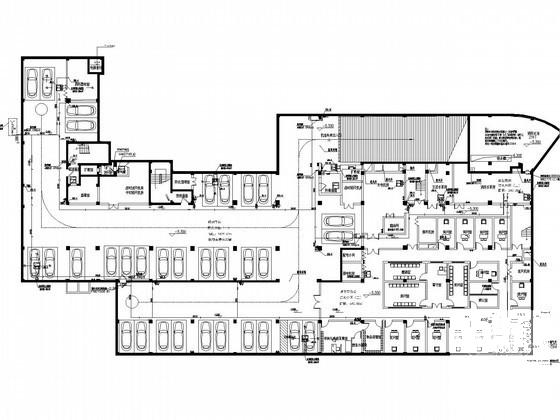 5层办公楼给排水消防CAD施工图纸（15年最新设计） - 1