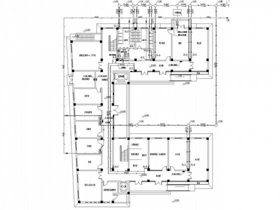 4层儿童福利院给排水消防CAD施工图纸 - 3