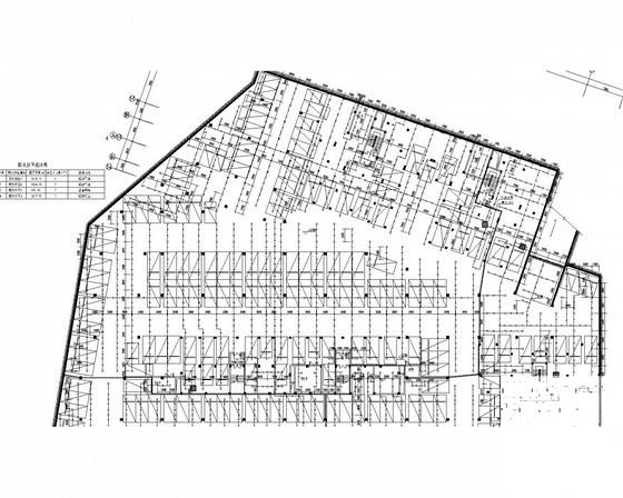 11层小区商住楼给排水消防CAD施工图纸 - 3