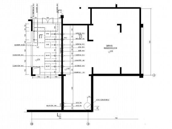 11层小区商住楼给排水消防CAD施工图纸 - 5