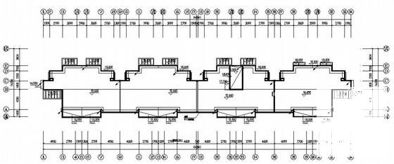 6层住宅楼电气CAD施工图纸（三级负荷） - 1