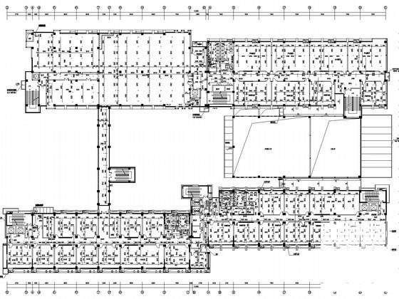 15层校区综合楼给排水消防CAD施工图纸(自动喷水灭火系统) - 1