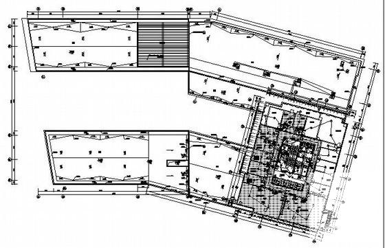 地上14层综合楼电气消防CAD施工图纸（一类高层）(紧急广播系统) - 3