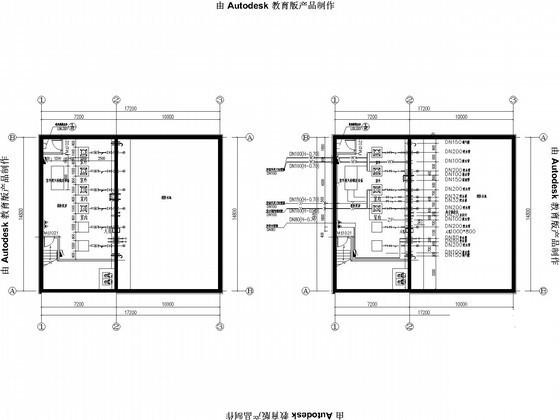 幼儿园给排水消防CAD施工图纸 - 2