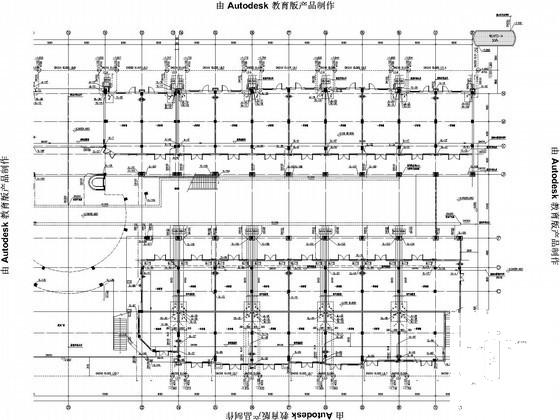 3层商业街给排水消防CAD施工图纸 - 1