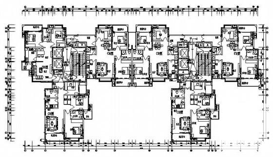 32层综合楼电气消防CAD施工图纸(联动控制系统) - 2