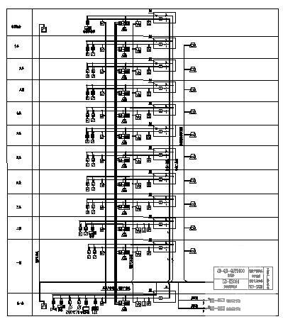 有限公司地上10层办公楼电气CAD施工图纸 - 3