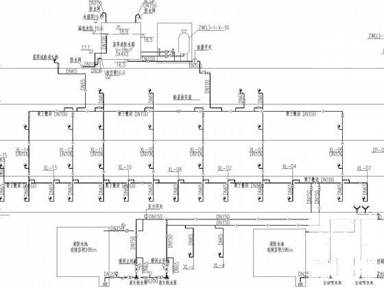 幼儿园重建工程给排水消防CAD施工图纸 - 3