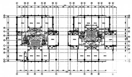 27层综合楼电气CAD施工图纸（二级负荷） - 4