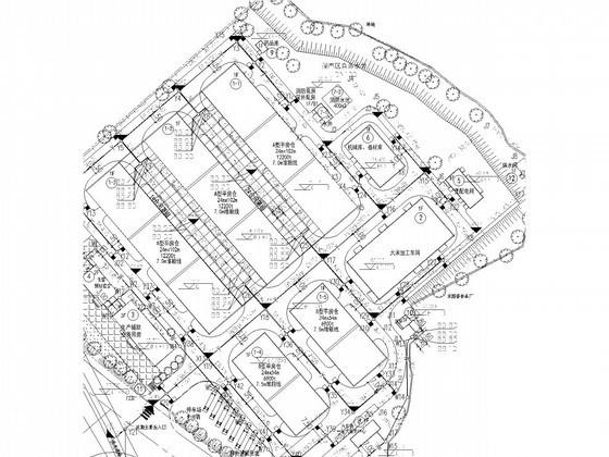 粮库迁建工程给排水消防CAD施工图纸 - 1