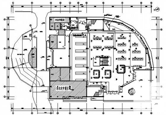 两层公司室内装修工程电气CAD施工图纸(火灾自动报警) - 2