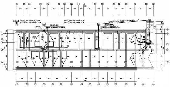 地上6层小区住宅楼电气CAD施工图纸（三级负荷） - 1