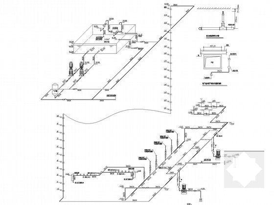 高层办公楼给排水消防CAD施工图纸 - 5
