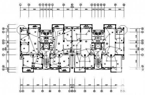 11层住宅楼电气CAD施工图纸（二类高层） - 1