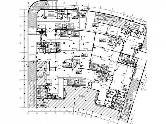 办公建筑地下室给排水消防CAD施工图纸 - 1