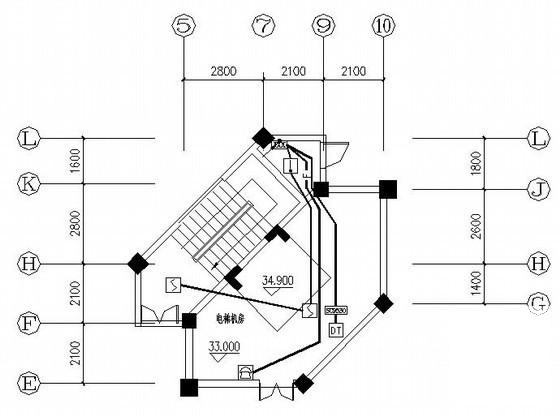 11层住宅楼电气CAD施工图纸 - 3