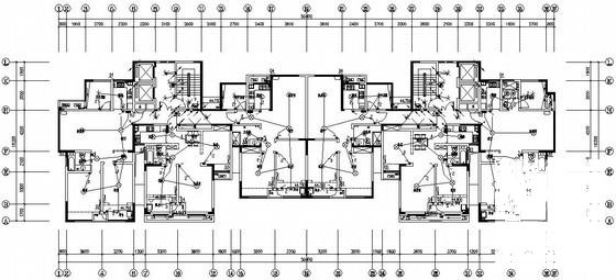 17层钢筋混凝土结构商住楼电气CAD施工图纸 - 3