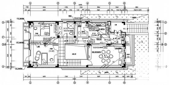 3层生态住宅示范楼电气CAD施工图纸（三级负荷） - 1