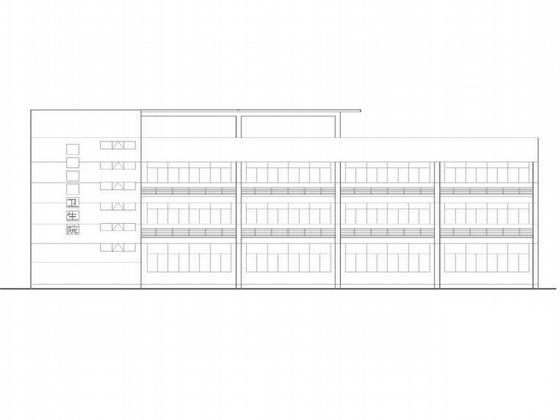 卫生院建筑施工图（74页图纸） - 1