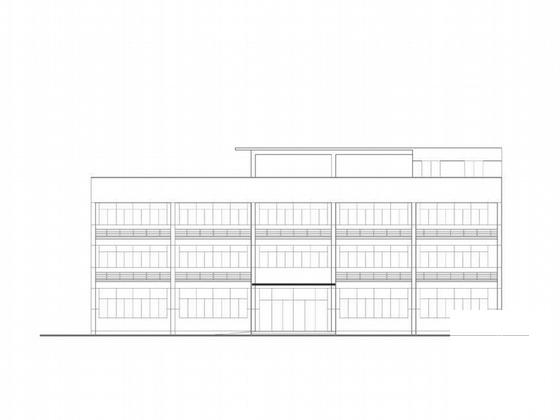 卫生院建筑施工图（74页图纸） - 2