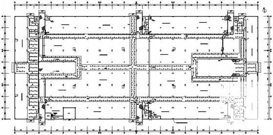 5层商业建筑电气CAD施工图纸（二级负荷）(防雷接地系统等) - 1