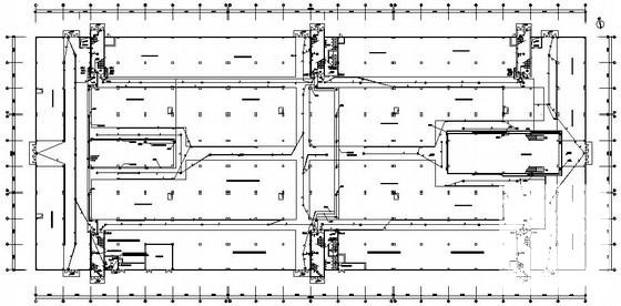 5层商业建筑电气CAD施工图纸（二级负荷）(防雷接地系统等) - 2
