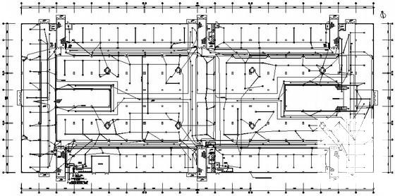 5层商业建筑电气CAD施工图纸（二级负荷）(防雷接地系统等) - 3