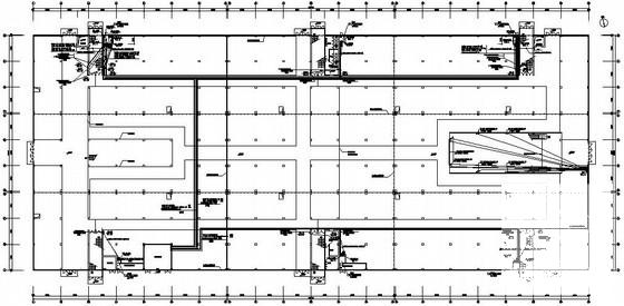 5层商业建筑电气CAD施工图纸（二级负荷）(防雷接地系统等) - 4