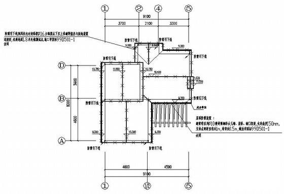 3层高档住宅楼建筑电气图纸（三级负荷） - 2
