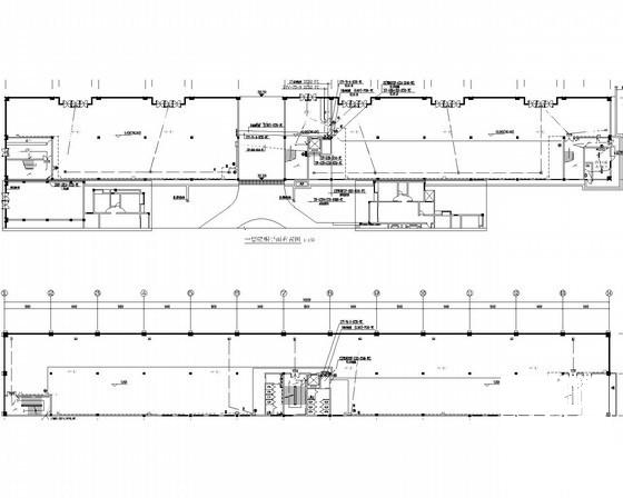 二类高层裙房建筑电气CAD施工图纸（二级，三级负荷） - 1