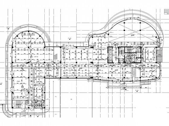 20层层综合办公楼给排水消防CAD施工图纸(冷却循环水系统) - 1