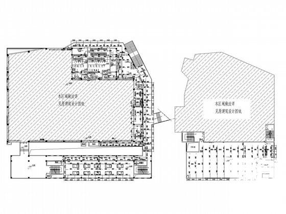 4层市民文体中心给排水消防CAD施工图纸 - 1