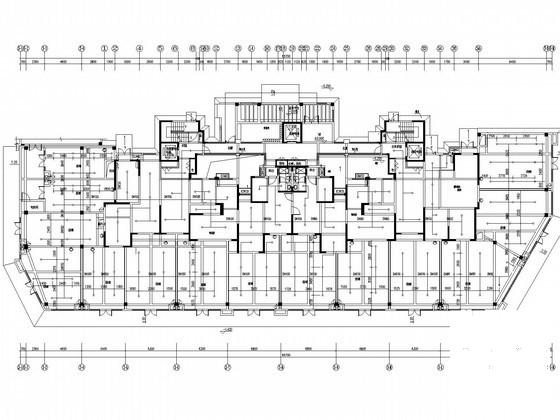 高层住宅楼给排水消防CAD施工图纸（2018最新设计） - 1