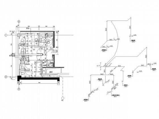 高层设计中心给排水消防CAD施工图纸 - 3