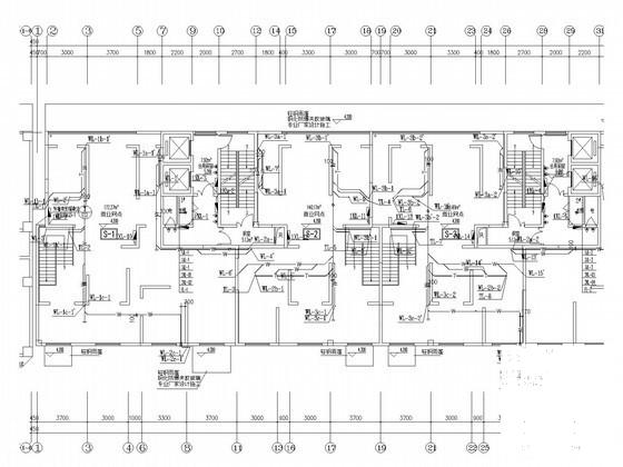 32层居住建筑给排水消防CAD施工图纸（甲级设计院） - 1