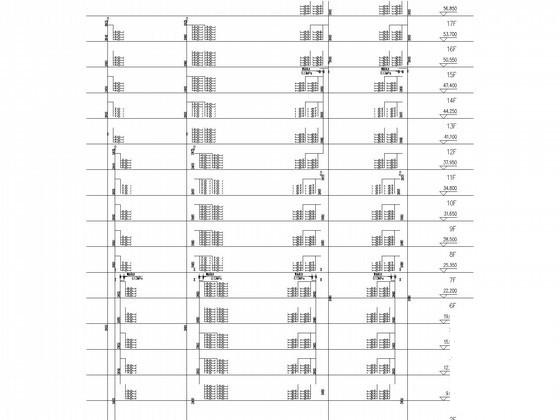 19层商业广场商住楼给排水消防CAD施工图纸（附计算书） - 2